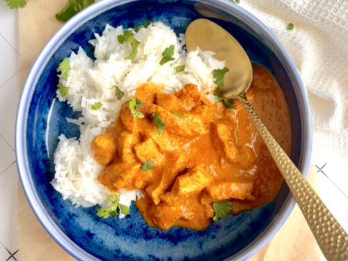 Butter Chicken Curry-my easy recipe with coconut milk and tons of