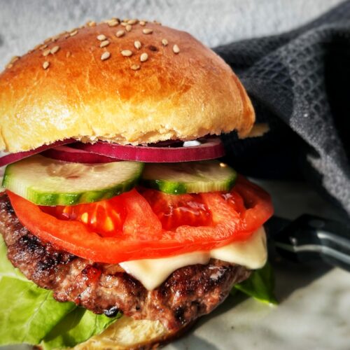 Homemade Burger 5 homemade Burger