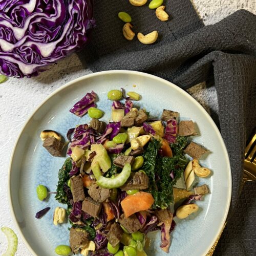 Asiatischer Salat mit Tafelspitz- sättigend und lecker! 5 Asiatischer Salat mit Tafelspitz